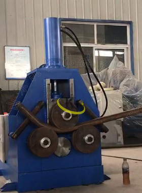 WFY3-60型立式大型盘管机 出口款液压盘圆机 锅炉厂用液压盘管机