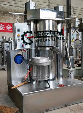 立式液压榨油机 志乾 芝麻香油机 油房炸油机 小型核桃榨油机厂