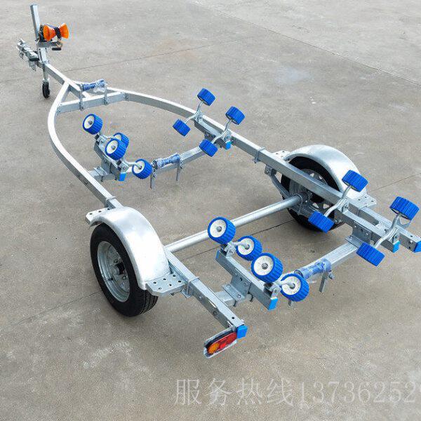 船用拖车 快艇摩托艇冲锋舟拖车玻璃钢船塑料船括号拖车架 托车