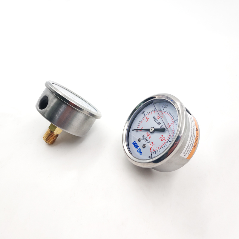 耐震压力表Y60油压表液压表nY-60 0-0.6/1.6/2.5/10/16/25/40MPA