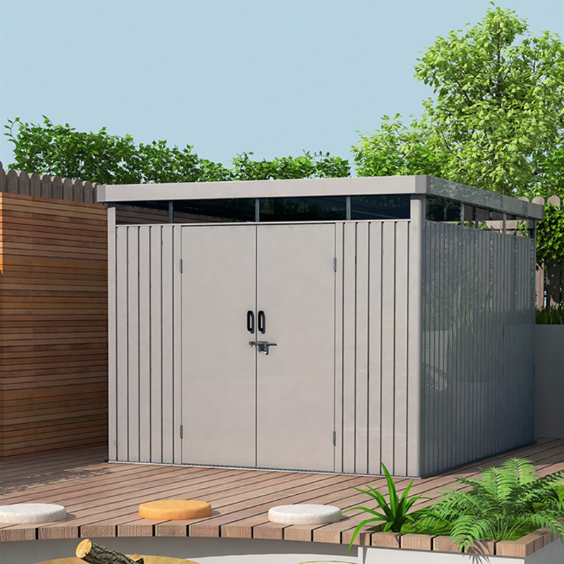 户外花园工具房防m雨可拆卸移动室外简易组装大容量储物小房子