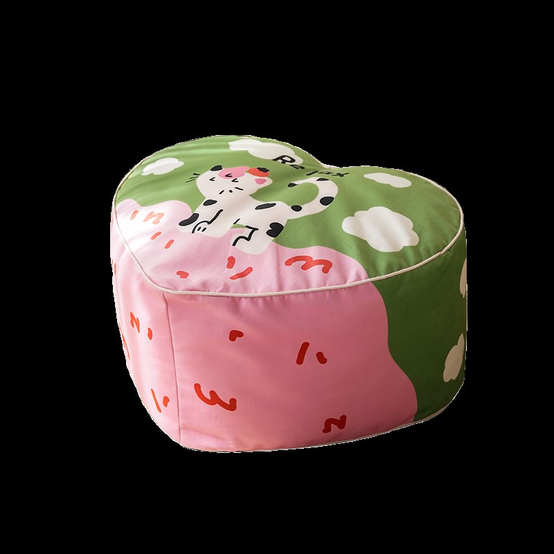 奶牛猫坐墩客厅榻榻米看书垫懒人沙发地板L坐垫卧室飘窗地毯蒲团