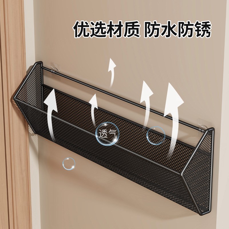 门后悬挂鞋架悬挂壁挂式放鞋w架免打孔鞋子收纳层架浴室墙上拖鞋