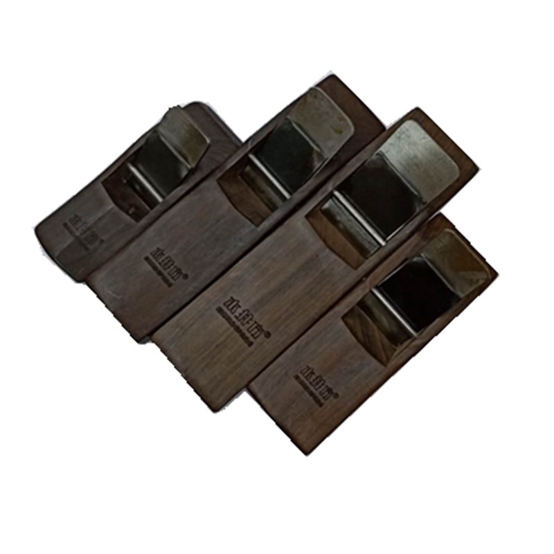 包邮木井方台式流l线型黑檀木工刨拉刨镶铜口木刨子平面型黑檀拉