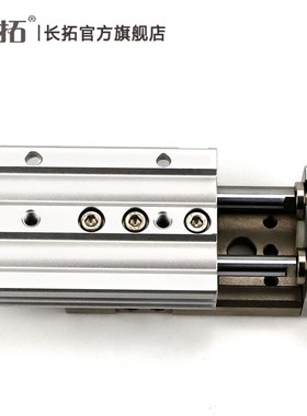 亚德客型LQ12X20S/S气动t滑台气缸LQ6 LQ8 LQ16 LQ20 LQ25