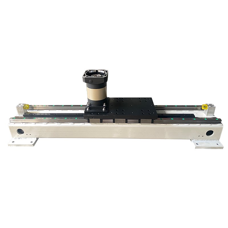 方钢双线轨直线齿轮齿条滑台模组机械手桁架叠龙门V重型工作台滑