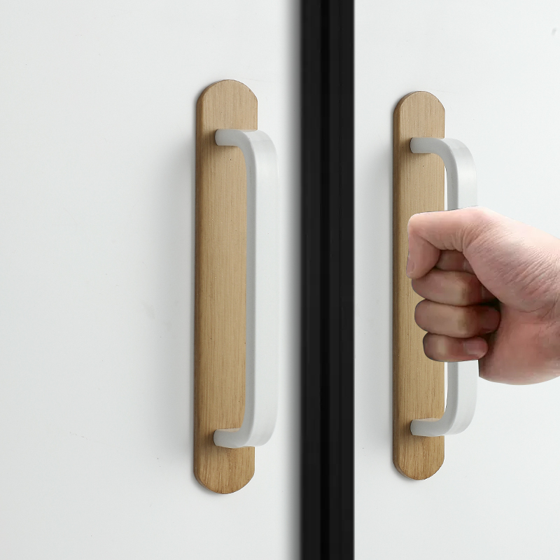 玻璃门免打孔拉手k移门抽屉自粘柜门柜子窗户浴室卫生间推拉门把