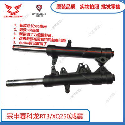 适合宗申赛科龙睿途RT3前叉 ,ZS250T-3原厂左右减震器 前减震油封