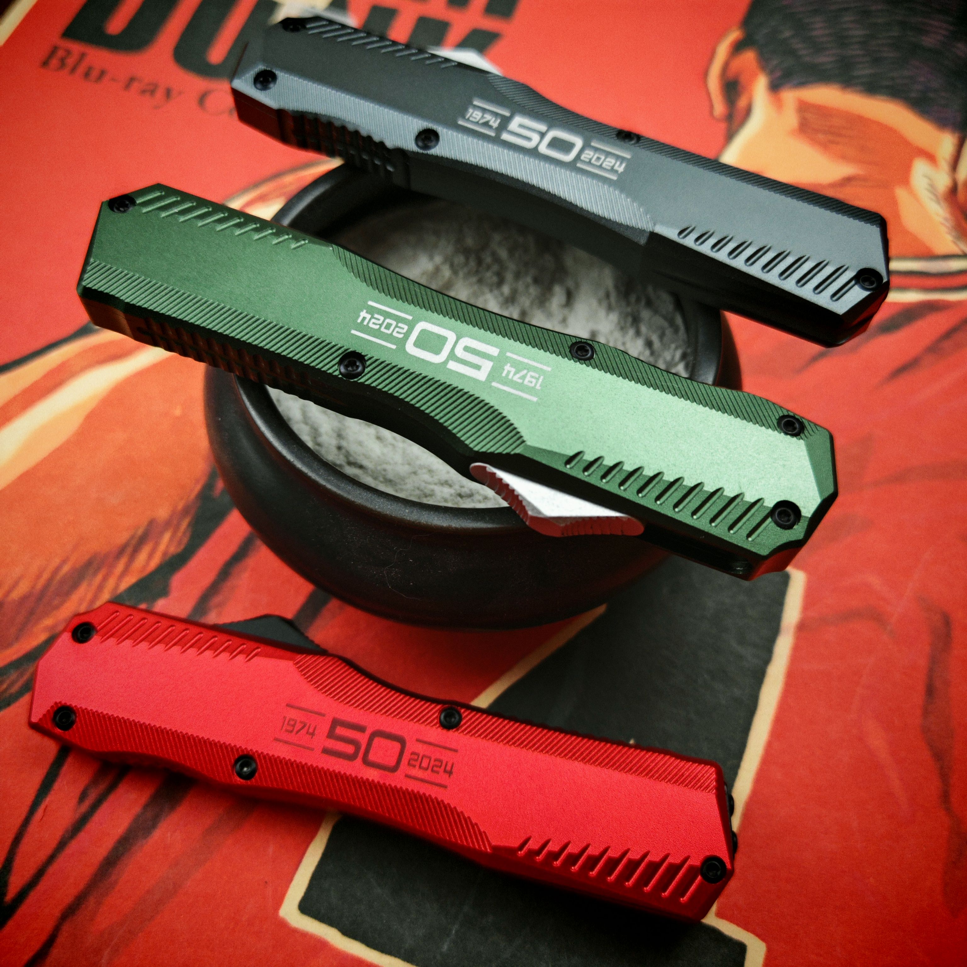 【卡秀9000】微技术蛇神大龙MT铝合金户外防身野外求生存露营水果