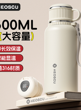 保温杯大容量女款316高颜值25新款学生上学专用大号泡茶水杯子壶