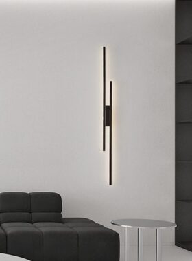 帕莎现代长条壁灯客厅电视背景墙走廊过道装饰灯轻奢主卧床头壁灯