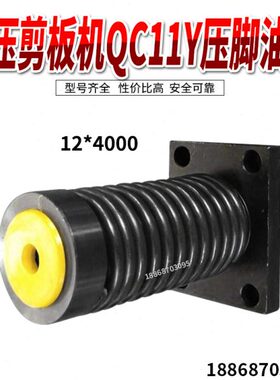 QC11Y-12*4000南通东海机床QC11K-12*6000剪板机压脚压料油缸