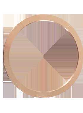 5ZW CF无氧铜垫片真空法兰铜垫 CF25 35 63 80 100 150法兰管