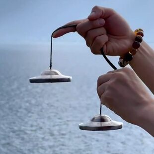 丁夏铃钹纯铜撞铃藏碰铃八吉祥打击乐器乐器密宗手工式尼泊尔传统