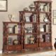 展示柜实木客厅多宝阁博古架摆件柜书柜茶胡桃木书架新中式 置物架