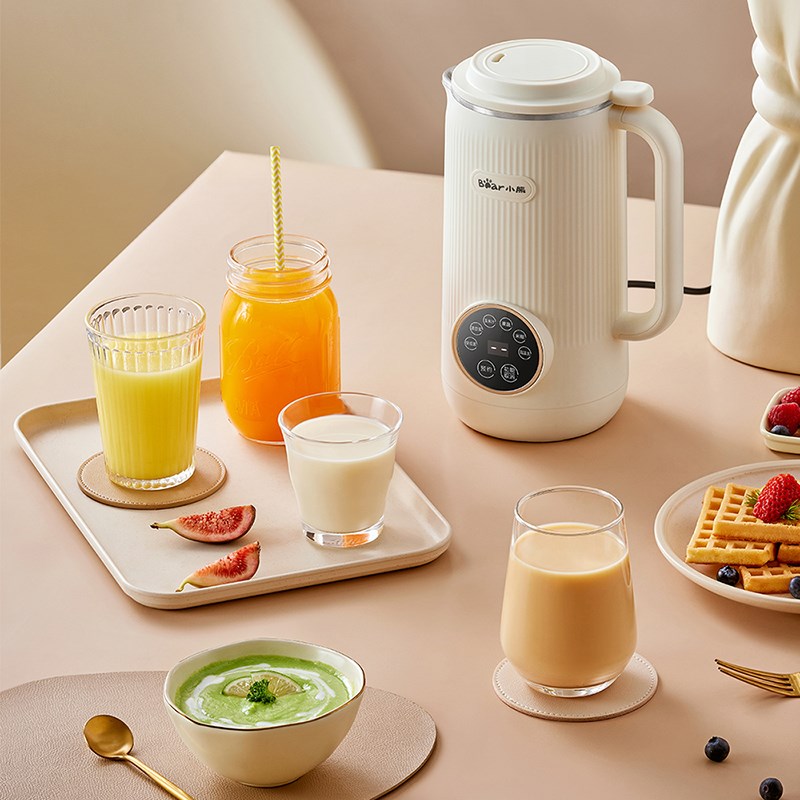 豆浆机1c一2人3食家用全自动多功能迷你破壁机小型免煮免过滤