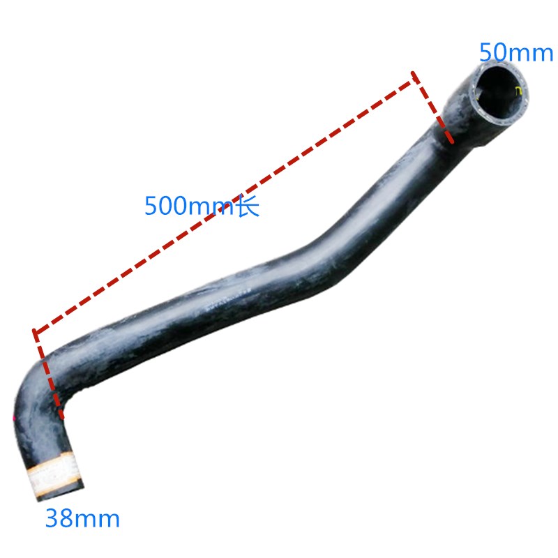 重汽王牌4108发动机水箱下w水管进水管出水管橡胶管南骏4108下水