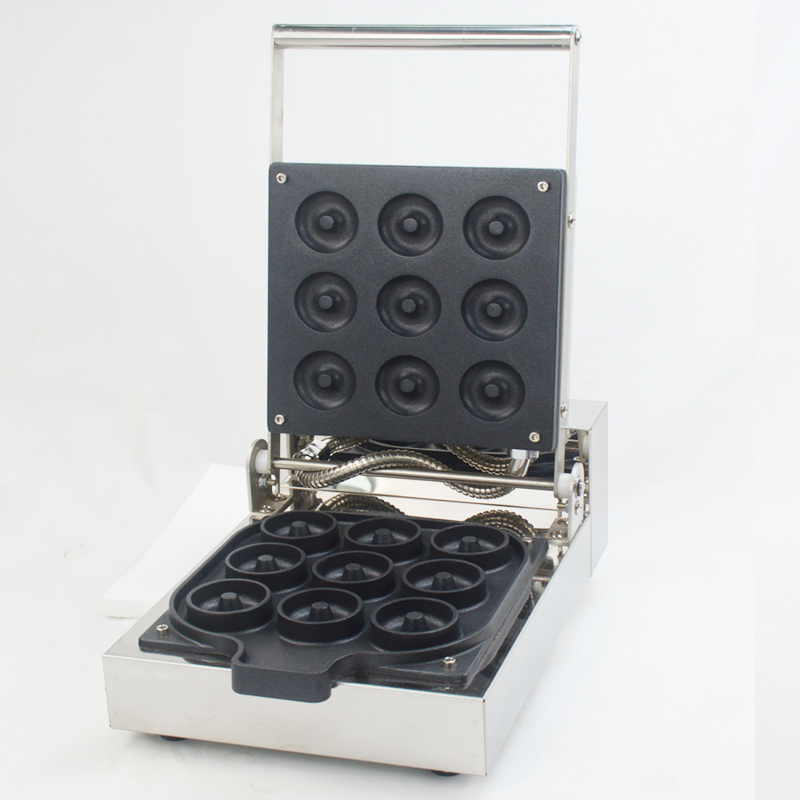 商用电热热压爆浆吐司机三文治机早餐小吃设备L镜面华夫炉方包110