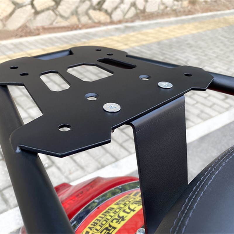 春天冲刺Vespa 150改装尾架斯I帕300尾箱支架货架加粗