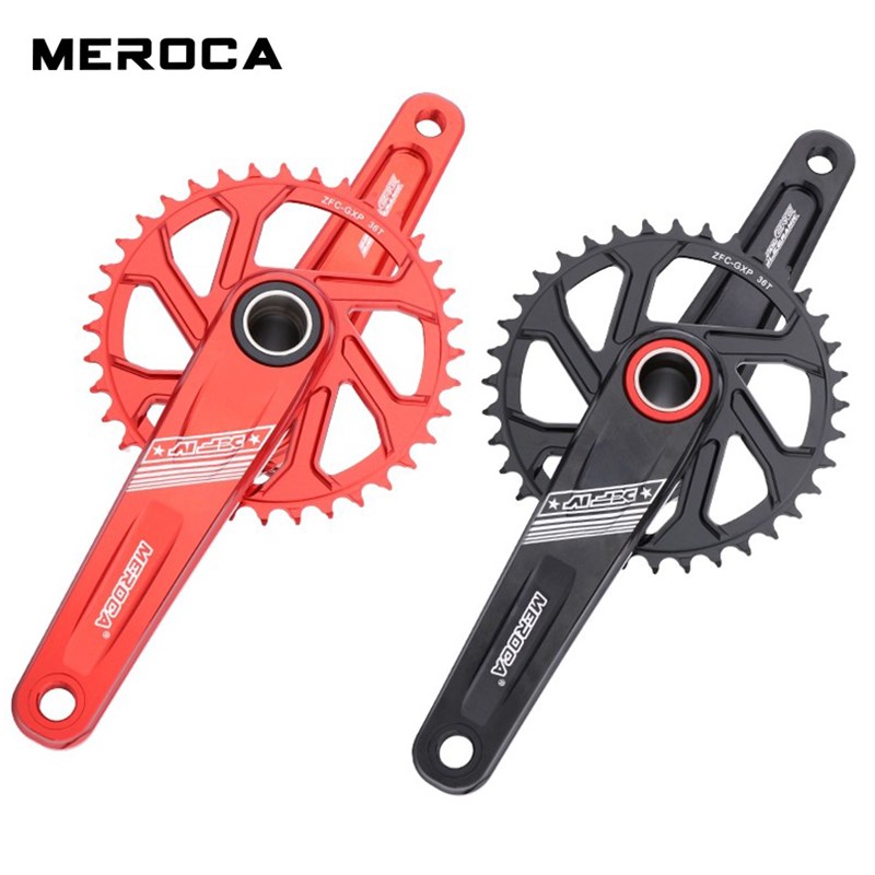 A山地公路自行车牙盘超轻中空一体曲C柄11/12速GXP正负齿盘片