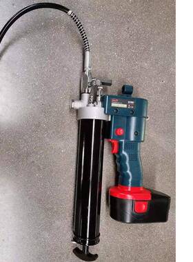 GRT高压电动黄油枪24v新款便携LG2400挖机铲车风机专用单手耐高温