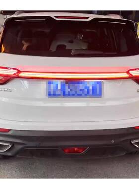 适用于19-21缤越宝腾X50后饰条改装LED贯穿尾灯刹车灯警示灯