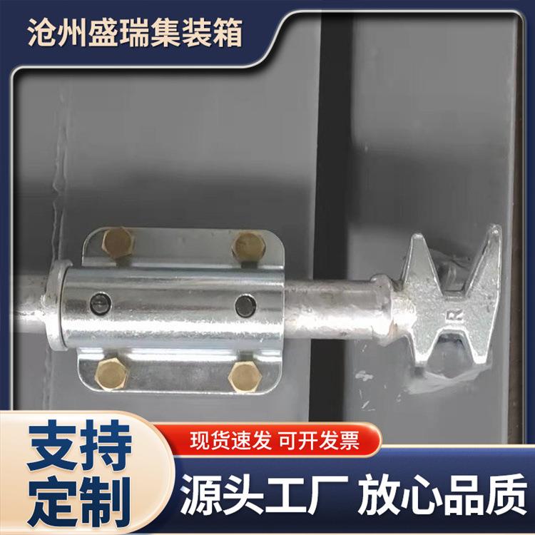 集装箱配件活动房门锁配件供应多种场景可使用预制舱门锁配件图片