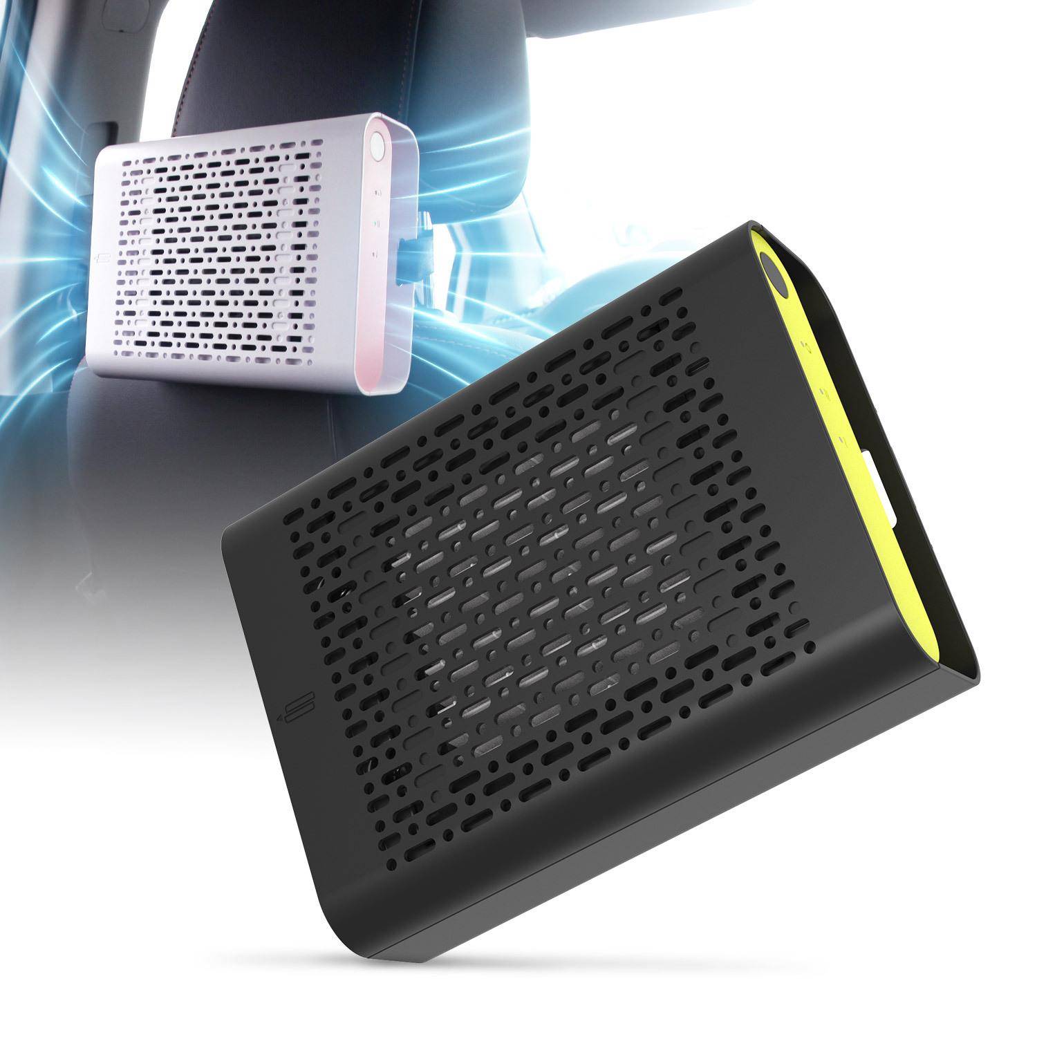 HEPA滤网型负离子空气净化器家用小型除烟尘雾霾异味车载电器静音