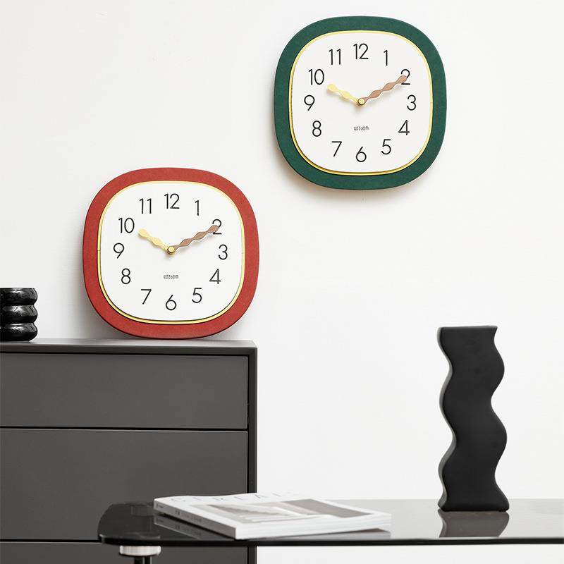 wozoom屋准网红个性简约客厅家用时钟表挂钟创意时尚2025新款