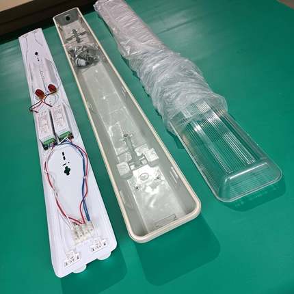 双亮全功率应急LED三防灯防水室内外三防灯90分钟T8应急三防支架