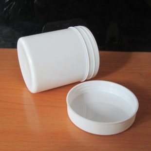 100克g塑料桶 瓶白色避光桶 大口直立塑料瓶广口小桶150ml分装