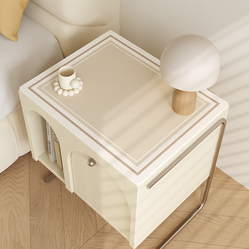 现代简约b床头柜垫子防烫防水皮革台面保护垫卧室斗柜盖垫防尘盖