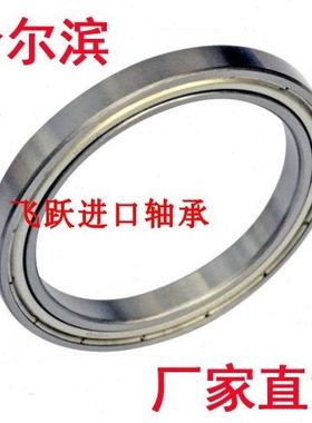 哈尔滨深沟球薄壁轴承61832 61834 61836 61838 61840M -2RS/ZZ