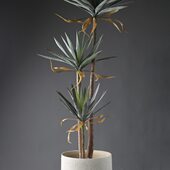 北欧粗陶罐瓷绿植种花盆简约民宿室内阳台客厅户外庭院水培大花缸