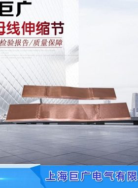MST 12*120*500 紫铜母线伸缩节 铜软连接 铜排 12X120 120x12mm