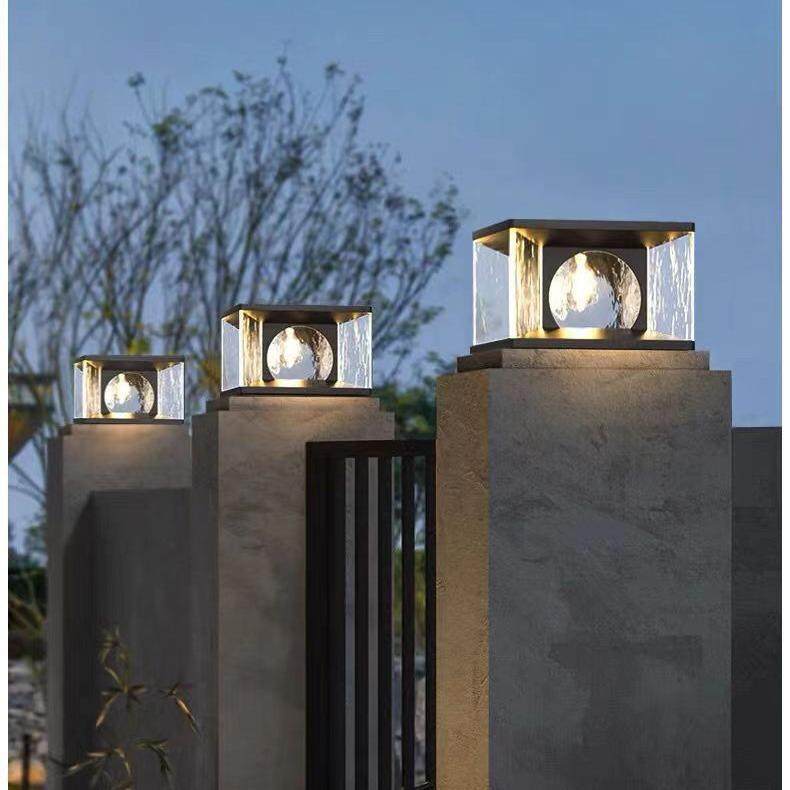 太阳能水纹柱头灯户外防水庭院灯别墅围墙门柱灯庭院墙柱子灯,玩具/童车/益智/积木/模型,其它,淘宝优惠券,粉丝福利购,淘宝优惠卷