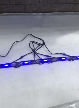 适用14-21年丰田toy0ta TUNDRA 坦途LED蓝色机盖通风网小灯日行灯