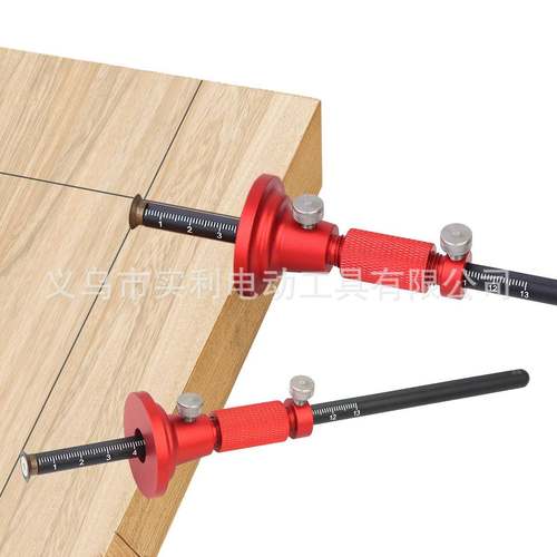 热销微调式车轮划线规木工欧式划线木工平行划线工具