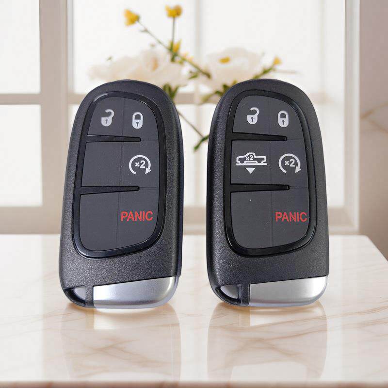 适用道奇RAM4键5键智能汽车钥匙遥控GQ4-54T智能卡