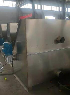 屠宰污水斜筛式固液分离机养殖场禽畜粪便脱水处理分离机