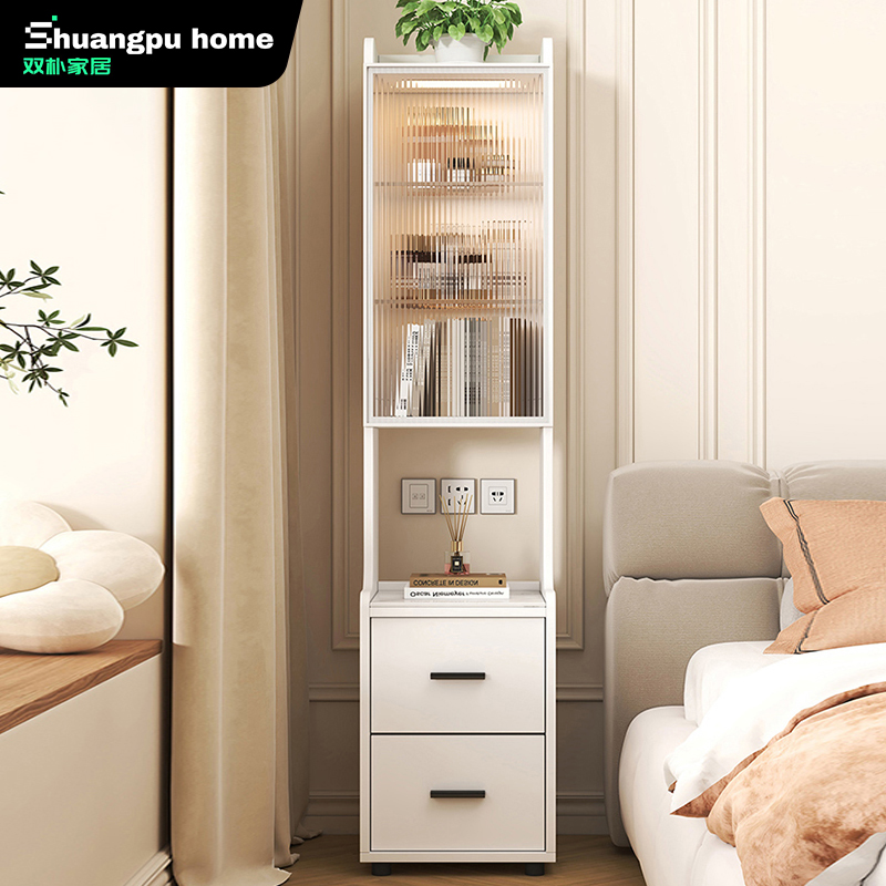 实木床头柜抽屉柜子床边