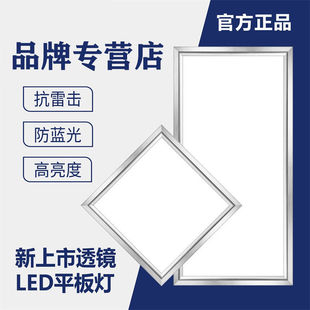 家用集成吊顶面板灯浴室天花吸顶灯办L公室厨房嵌入扣板灯具