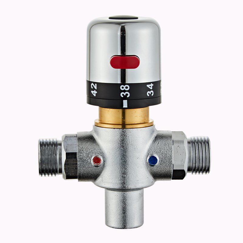 乔斯黄铜智能温控k阀自动恒温开关阀单向控制阀 低温打开 高温关
