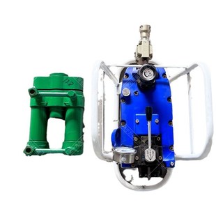 量大优惠 矿用双缸锚索张拉机具 MQ18气动O双缸钢绞线张拉千斤顶