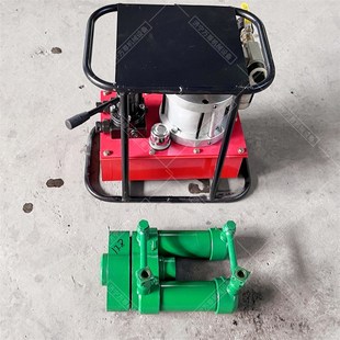 现货 煤矿用双缸张拉千斤顶 17.8手动张拉机具R MS锚索张拉机具