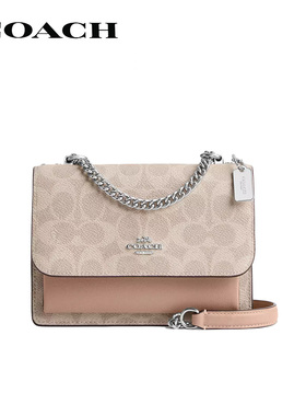 COACH/蔻驰女士单肩包Klare18时尚链条包搭扣潮流单肩风琴包CW206