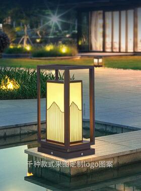 户外草坪灯简约LED防水小区花园庭院灯别墅公园草地装饰柱头灯