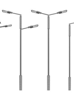 新农村6米民族风仿古太阳能路灯回纹中式复古led路灯厂家直销