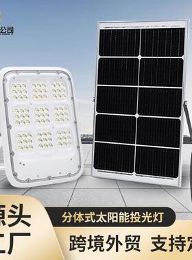 家用户外庭院分体式照明灯公园LED农村别墅遥控超亮道路灯