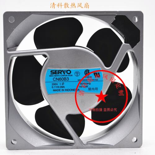 伺服SERVO CNJ60B5 CN52B5 CN55B31 CN48B3 12CM 12038 200V风扇